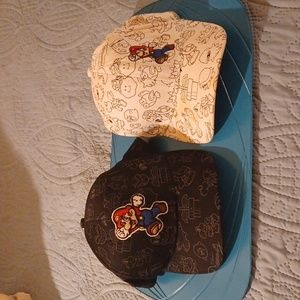 Super Nintendo Mario baseball caps